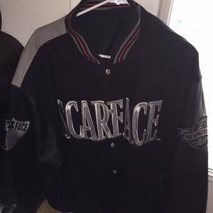 Reversible Scarface Race Car Jacket 